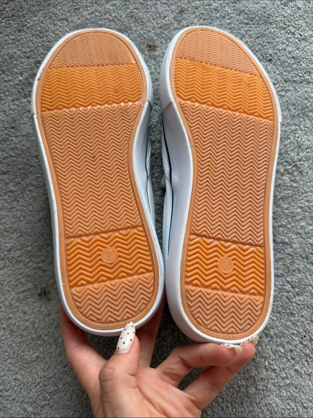 Goodfellow & Co Kids White Canvas Slip-On Sneakers